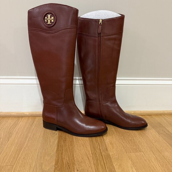 Tory Burch Brown Ankle Boots - Picture 2 of 4